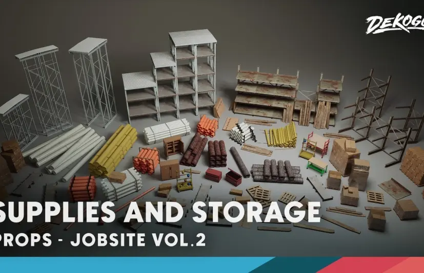 工地第2卷——模块化存储与物资 Jobsite VOL.2 - Modular Storage and Supplies