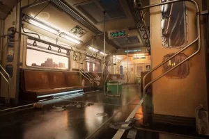 赛博朋克地铁列车套件 Cyberpunk Subway Train Kit