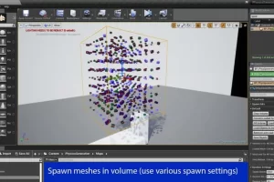 基于物理的网格布置 – Physics Based Mesh Placement