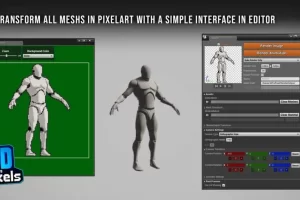 3D转像素工具 – 3D to Pixel