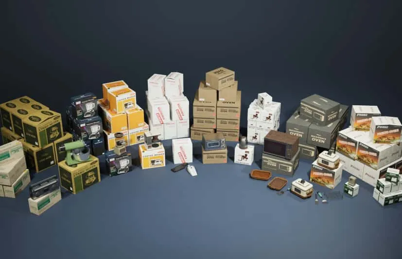 复古80年代 第6卷 - 家用产品 - Retro 80's VOL.6 - Household Products