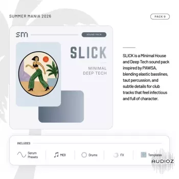 Sounds Mania Slick Minimal Deep Tech WAV MiDi Serum Presets Ableton Project Files-ARCADiA