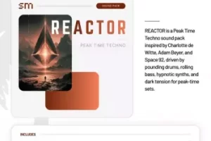 Reactor Peak Time Techno音色包：暗黑催眠电子律动