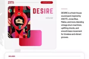 DESIRE House音色包：复古电子与现代编曲的活力融合