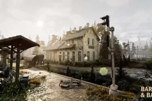 被遗忘的离别 |末日后火车站 – Forgotten Departure Post-Apocalyptic Train Station