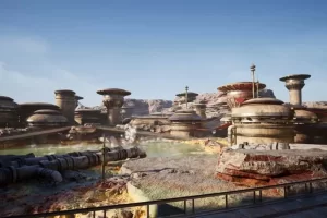科幻：地热城 – Science fiction Geothermal City