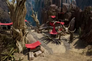 风格化沙漠营地环境 – Stylized Desert Camp Environment