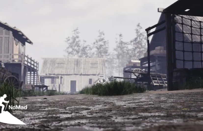 中世纪村庄——质朴奇幻定居环境 - Medieval Village – Rustic Fantasy Settlement Environment