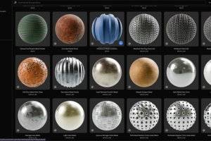 Adobe Substance金属材质合集下载：750种高品质金属材质包