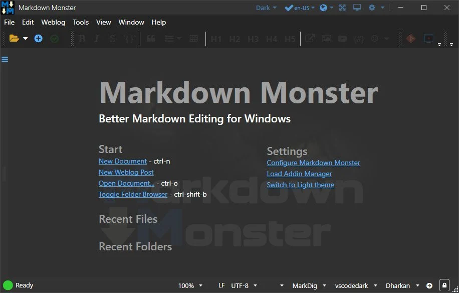 Markdown Monster 4.5.0.3