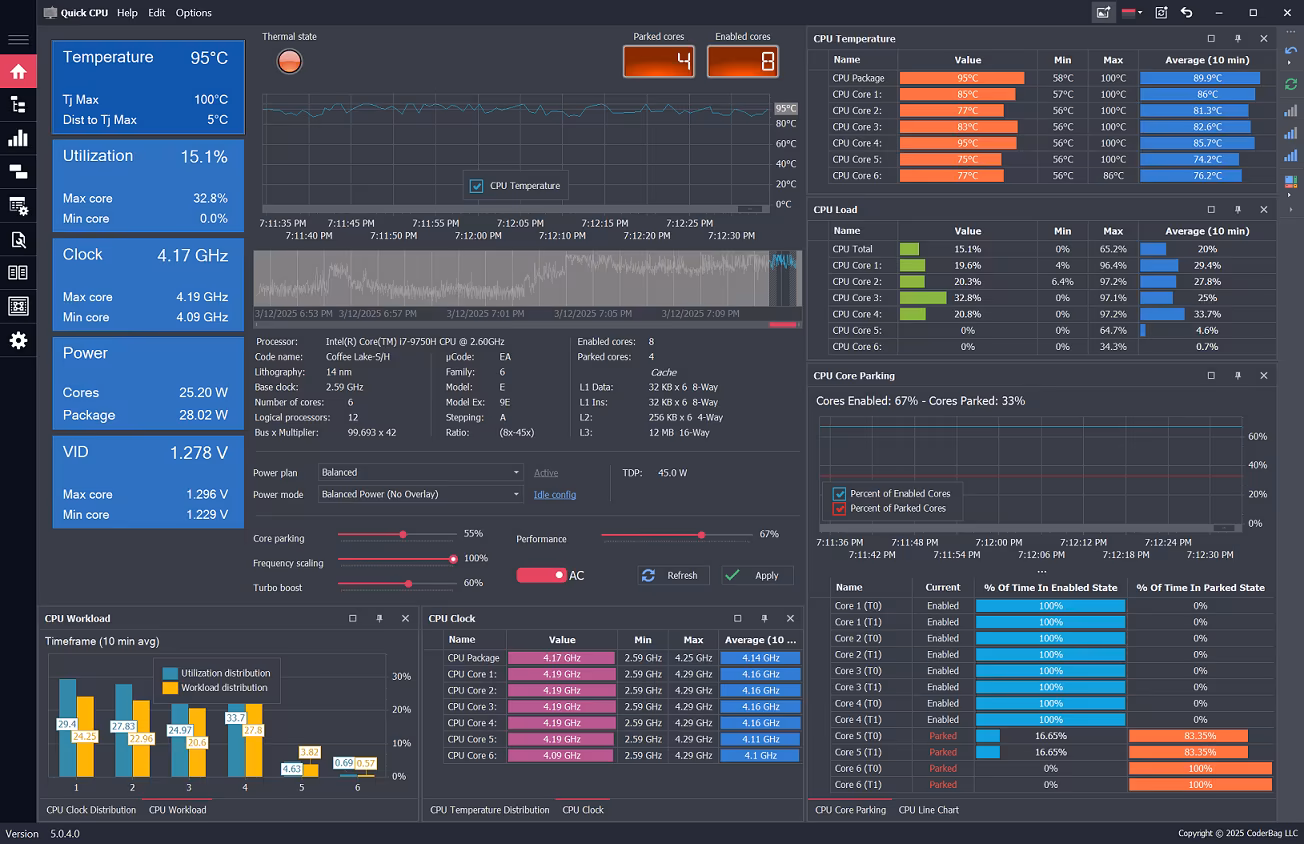 Quick CPU Pro 6.6.0 x64