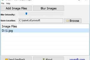 VovSoft Blur Multiple Images 2.2：轻松实现多图像批量模糊处理
