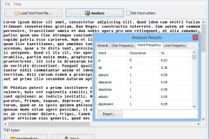 VovSoft Text Statistics Analyzer 4.0：轻量文本统计利器