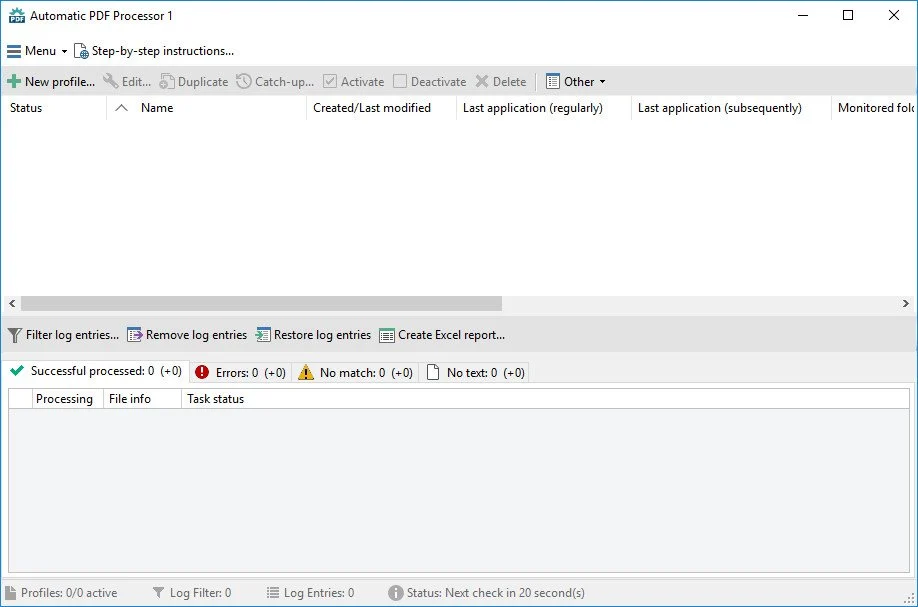 Gillmeister Automatic PDF Processor 2.8