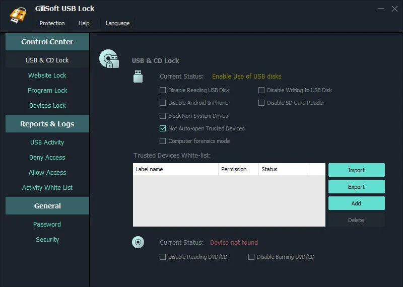 GiliSoft USB Lock 11.5 Multilingual