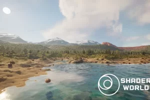 程序化景观生成器-Shader World : procedural landscape, ocean, foliage v3.9.99