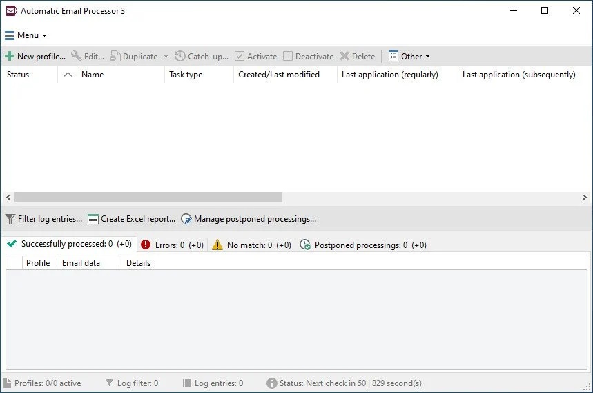 Automatic Email Processor 4.5.2