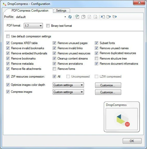 DropCompress 1.3.3