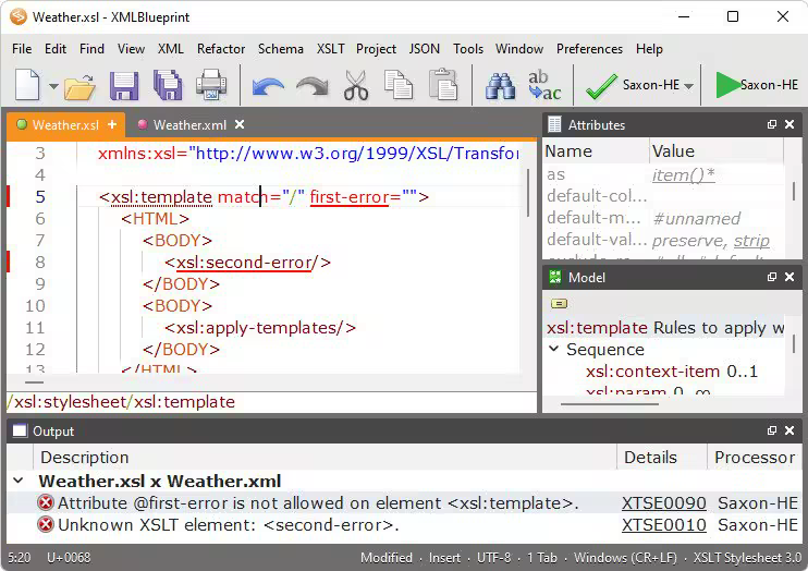 Monkfish XML Software XML Blueprint 22.20260817