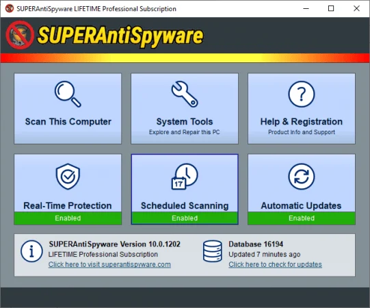 SUPERAntiSpyware Professional X 10.0.1290 Multilingual
