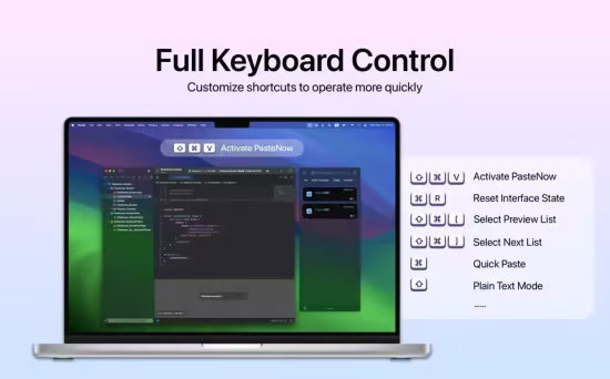 PasteNow 2.32 macOS：全平台剪贴板管理神器，高效同步与隐私保护