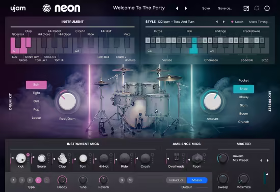 UJAM Virtual Drummer NEON v2.5.0