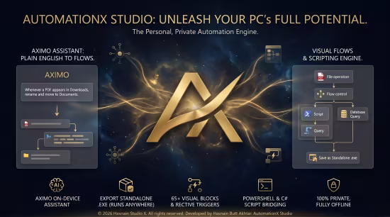 AutomationX Studio 1.0.0