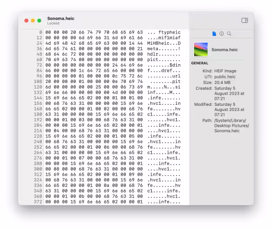 HextEdit 1.1 Mac版：原生轻量十六进制编辑器