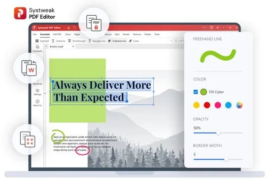 Systweak PDF Editor Pro 1.0.0.9535 Multilingual