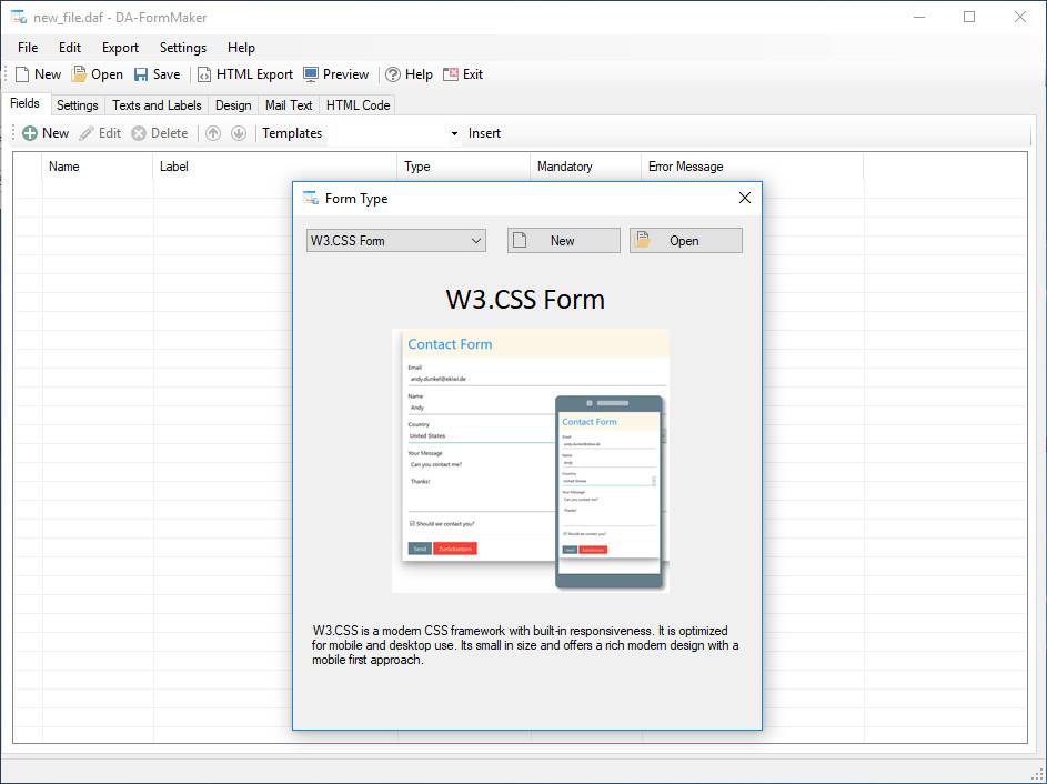 DA-FormMaker Professional 4.19 Multilingual