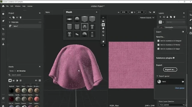 Adobe Substance 3D for Fashion: Sampler to Stager Bootcamp