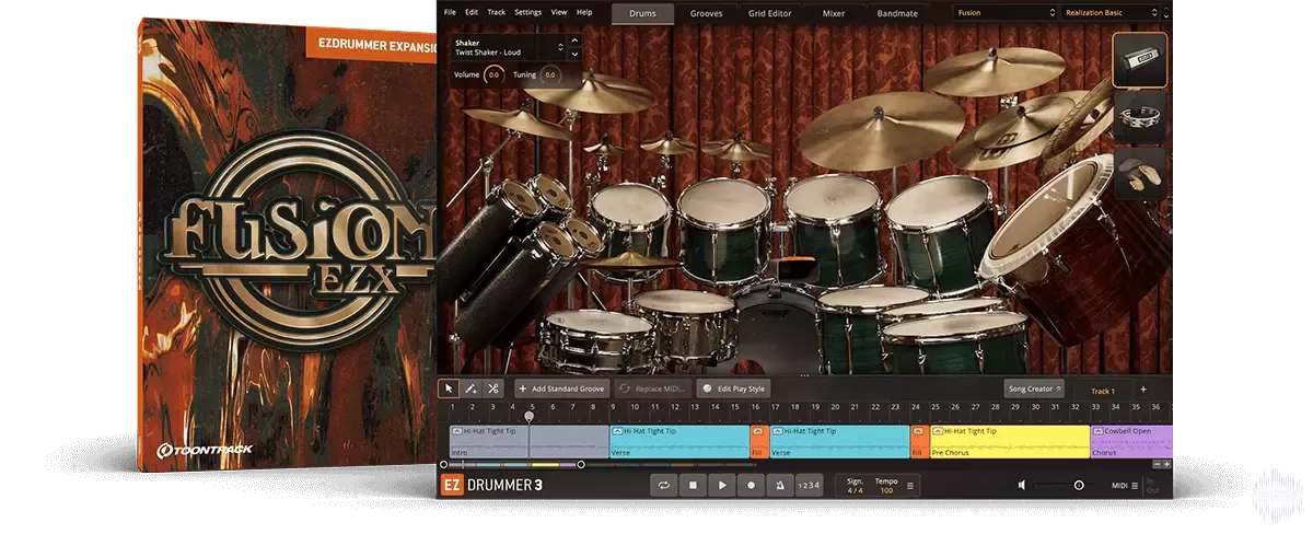 Toontrack Fusion EZX (SOUNDBANK)