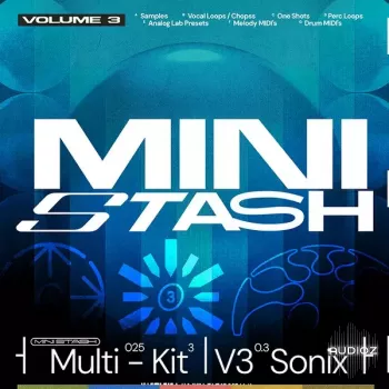 KXVI Ministash Vol 3 Multi Kit WAV MiDi ANALOG LAB BANK