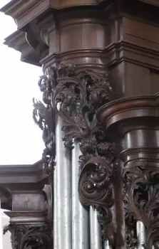 Sonus paradisi Polná, organ by J. D. Sieber 1708 Hauptwerk