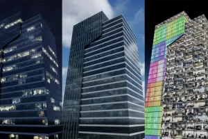 建筑内部立方体贴图材质函数 Building Interior Cubemap Material Function