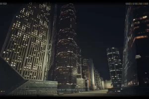 科幻现代大楼 Low Poly ModernSci-Fi Building Models