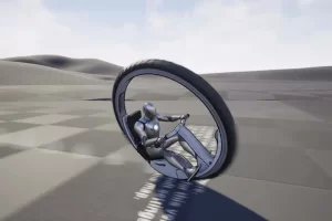 单轮摩托车驾驶飞行蓝图 MonoWheel Bike