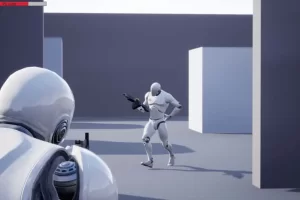枪战瞄准射击模型蓝图 Shooter Simplified AI