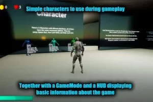 第三人称平台游戏模板 Third Person Platformer Template