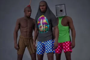 游戏男性人物角色模型 Goofy NPC
