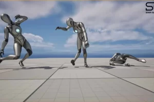 人物角色受伤重伤倒下动画 Severe Injury Animations