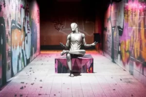 坐姿休息人物角色动画 Rest Sitting Animation