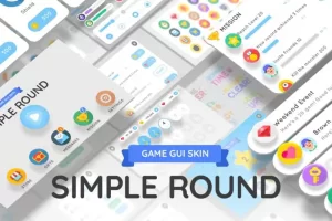 休闲游戏UI界面 GUI – Simple Round