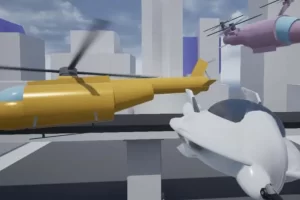 无人机直升机自动机器人蓝图 AI Enemies – Drone