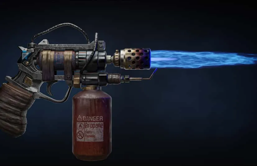 火焰喷射器 - FlameThrower Weapon - Unreal Engine 5.3+