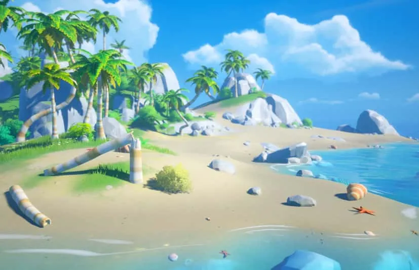 风格化的岛屿 |沿海自然环境 - Stylized Island | Coastal Nature Environment
