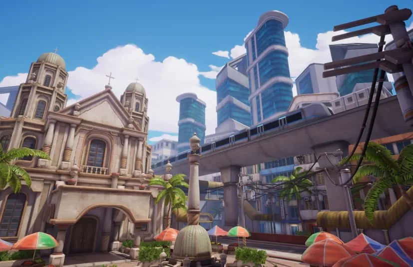 风格化城市环境：马尼拉 - Stylized City Environment Manila