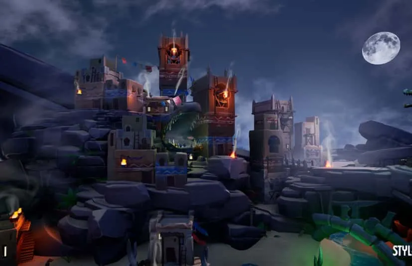 风格化沙漠小镇 - Stylized Desert Town ( Stylized Stylized Desert Desert Town Town Tower Tower )