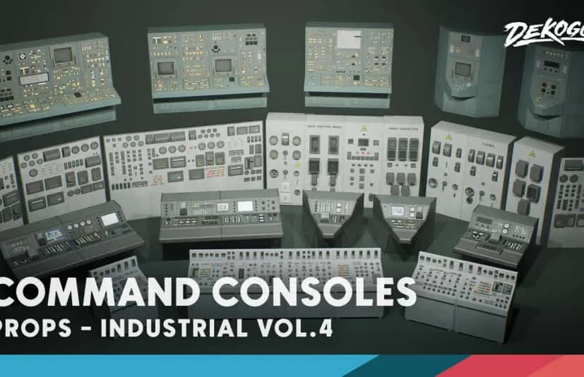 工业版 第四卷 - 控制台 - Industrial VOL.4 - Control Consoles
