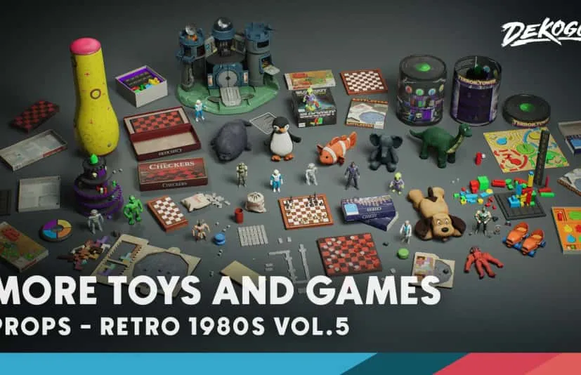 复古80年代 第五卷 - 更多玩具与游戏 - Retro 80's VOL.5 - MORE Toys & Games
